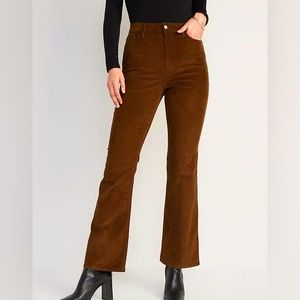 Old Navy Higher High Rise Flare Corduroy Pant